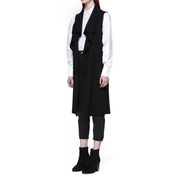 Mackage "Tessana" Long Vest in Black, size XS - Picture 3 of 7